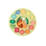 Orange Tree Toys Woodland Shape Sorting Clock