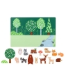 MAGNETIC PICTURE BOARD WOODLAND ANIMALS FSC