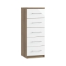 Charlton 5 Drawer Narrow Chest