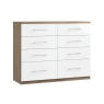 Charlton 8 Drawer Twin Chest