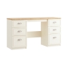 Maple Double Pedestal Dressing Table