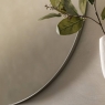 Boyton Round Mirror Silver 80cm