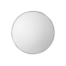 Boyton Round Mirror black 80cm