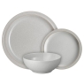 Denby Dove Grey 12 Piece Tableware Set
