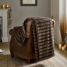 Deyongs Deyongs Kenwood Faux Fur Throw 130cm x 170cm Putty