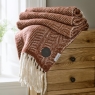 Deyongs Deyongs Moorland Wool 130cm x 170cm Throw Russett