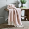 Deyongs Deyongs Brimham 130cm x 180cm Throw Blush