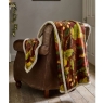 Deyongs Winter Leaves Sherpa Throw 130cm x 170cm