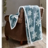 Deyongs Flurry Sherpa Throw 130cm x 170cm Blue