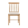 Erin Upholstered Dining Chair Natural