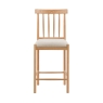 Erin Upholstered Bar Stool Natural