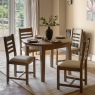 Huey Round Extending Dining Table 110-145cm Lifestyle