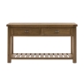 Huey 2 Drawer Console Table Front