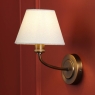 Laura Ashley Denston Wall Light Antique Bronze With Shade