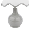 Laura Ashley Bramhope Table Lamp Grey Ceramic With Shade