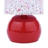 Laura Ash;ey Knowlton Table Lamp Pink Crackle GLaze With Shade