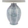 Laura Ashley Stannard Table Lamp Blue With Shade