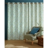 Brayton Leaves Eyelet Headed Curtains Lined Multi