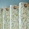 Brayton Leaves Eyelet Headed Curtains Lined Multi