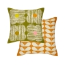 Orla Kiely Textured Flower 45cm Cushion Moss