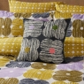 Orla Kiely Textured Flower 45cm Cushion Slate