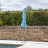 Shanghai 2.7m Aluminium Tilt Parasol - Sky Blue