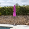 Shanghai 2.7m Aluminium Tilt Parasol - Magenta