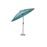 Shanghai 2.7m Aluminium Tilt Parasol - Teal