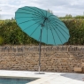 Shanghai 2.7m Aluminium Tilt Parasol - Teal