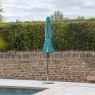 Shanghai 2.7m Aluminium Tilt Parasol - Teal