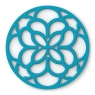 Zeal Circular Trivet Mat Aqua