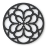 Zeal Circular Trivet Mat Black