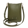 Alice Wheeler London Olive Kensington Phone Cross Body Bag