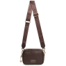Alice Wheeler Chocolate Mini Soho Cross Body Bag