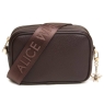 Alice Wheeler Chocolate Mini Soho Cross Body Bag