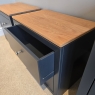 Mayfair 2 Drawer Bedside (Ipswich)