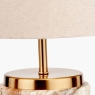 Carrara Natural Stone Effect Table Lamp