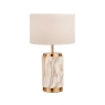 Carrara Natural Stone Effect Table Lamp