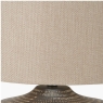 Kai Earth Coloured Textured Ceramic Table Lamp