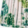 Kyoto Flower 12" Pleated Shade Emerald
