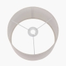 Quinn 40cm Slubby Hopsack Cylinder Shade