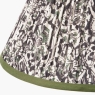 Ornella 30cm Green Floral Mushroom Pleat Empire Shade