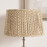 Vienna Taupe Chevron Mushroom Pleat Shade 35cm