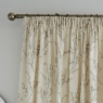 Laura Ashley Pussywillow Pencil Headed Curtains Off White Dove Grey