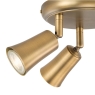 Jedrek 3 Light Single Spotlight Aged Brass
