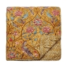 Morris & Co Seasons By May Quilted Throw 265x260cm Saffron