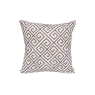 Cocoa Greek Key Scatter Cushion