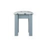 Solar Upholstered Bedroom Stool with Straight Legs