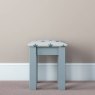 Solar Upholstered Bedroom Stool with Straight Legs