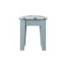 Solar Upholstered Bedroom Stool with Tapered Legs